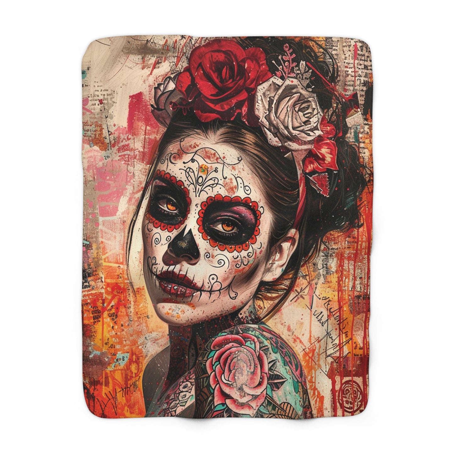 Dead 8 Sherpa Fleece Blanket