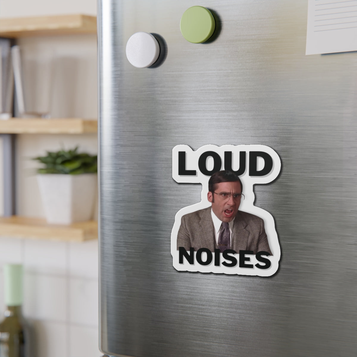 Loud Noises Die-Cut Magnets