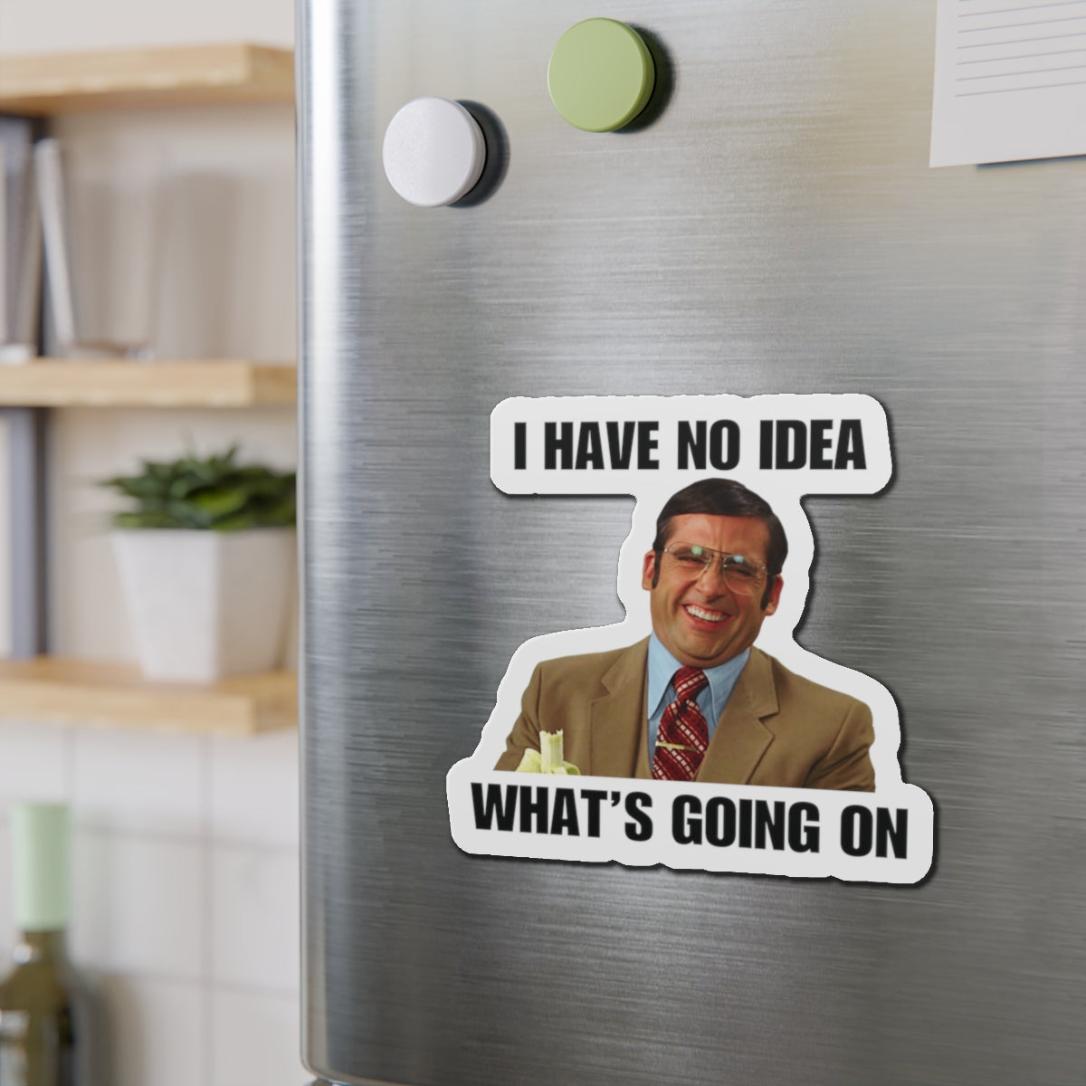 No Idea Die-Cut Magnets