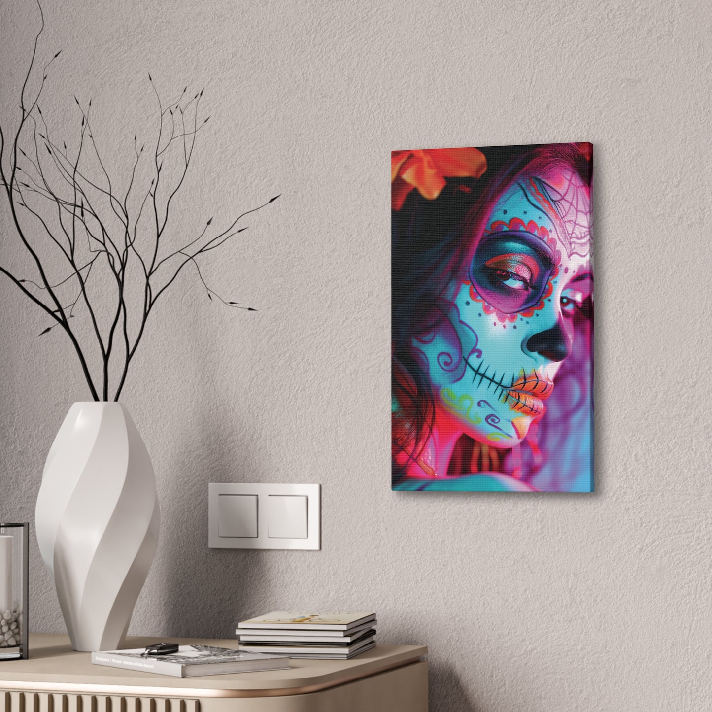 Day of the Dead 11 Canvas Stretched, 0.75"