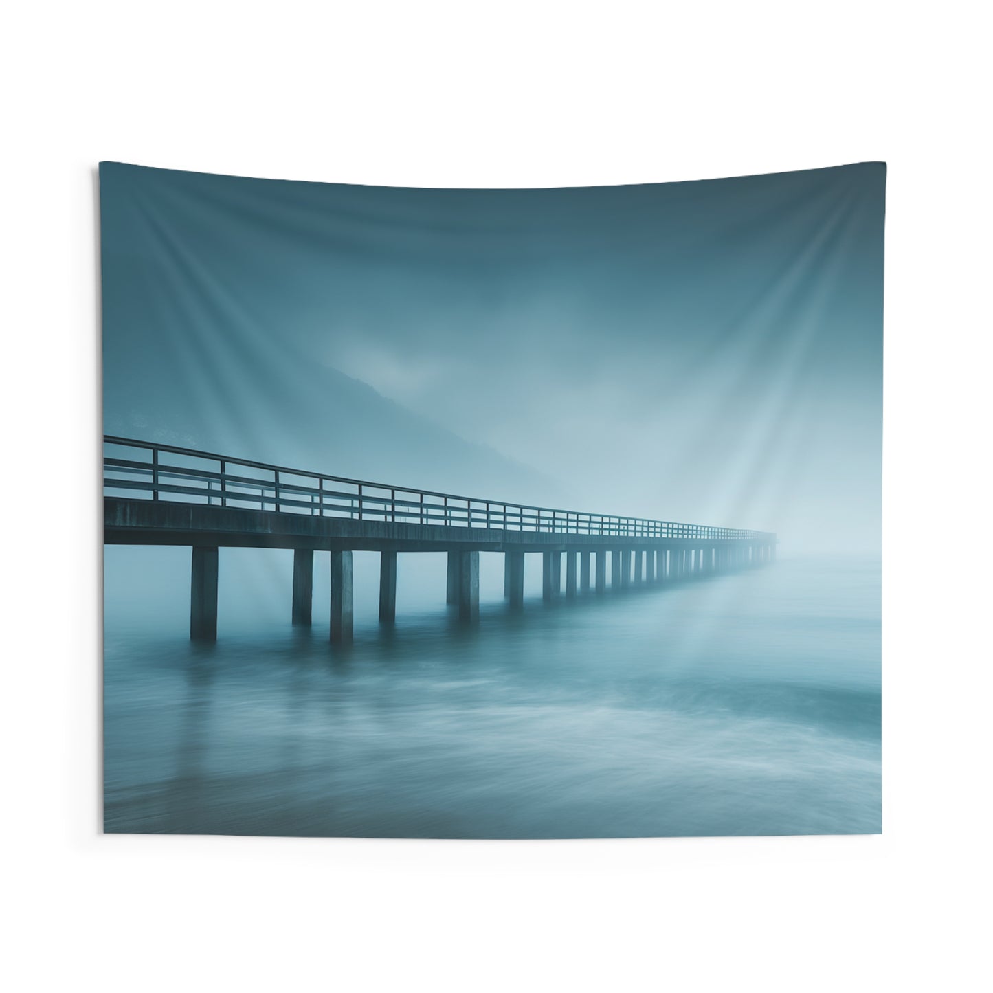 Misty Pier 1 Indoor Wall Tapestries