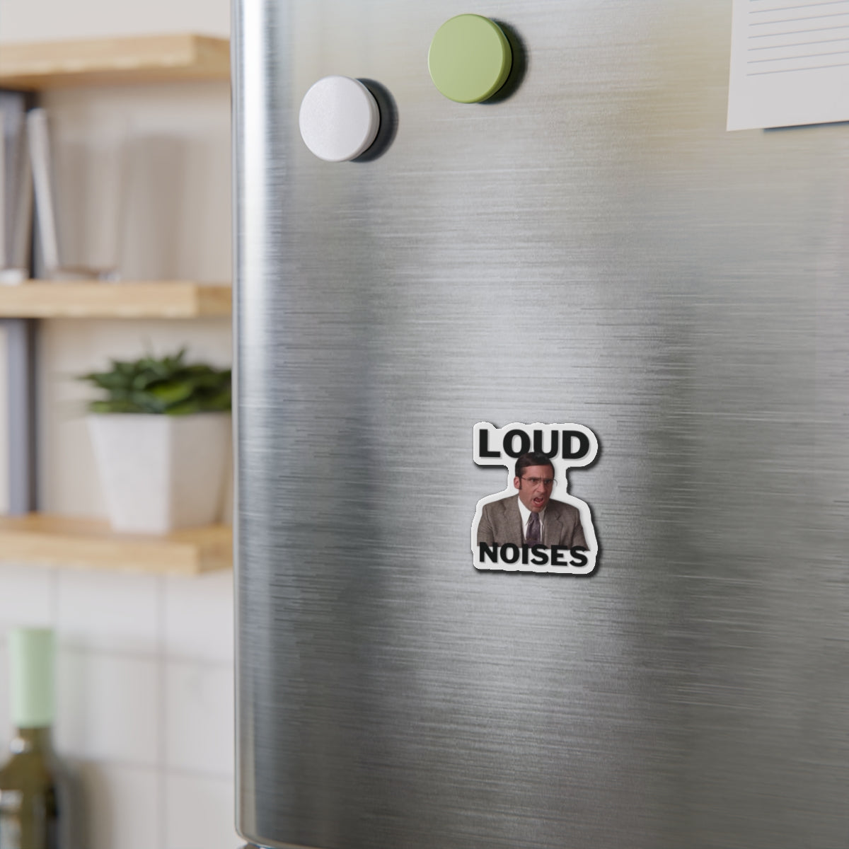 Loud Noises Die-Cut Magnets