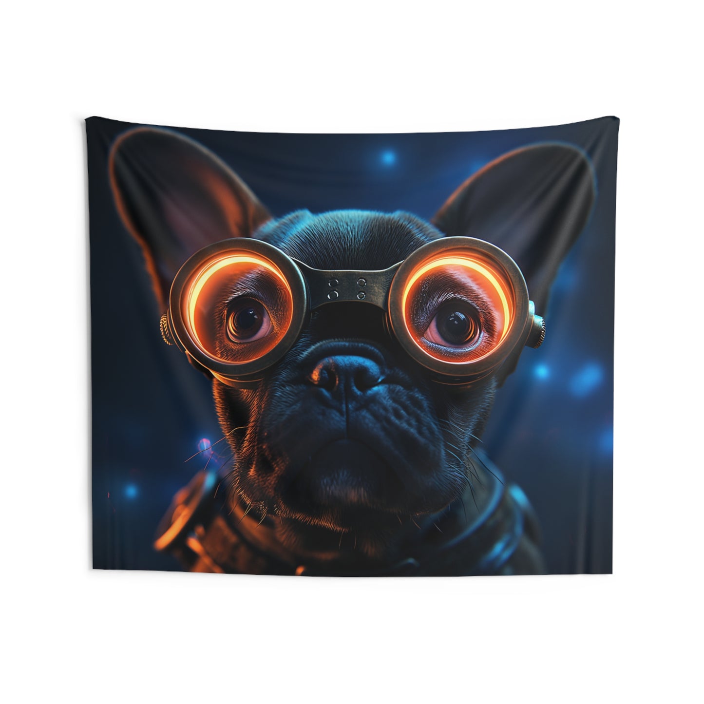 Pug Cadet Indoor Wall Tapestries