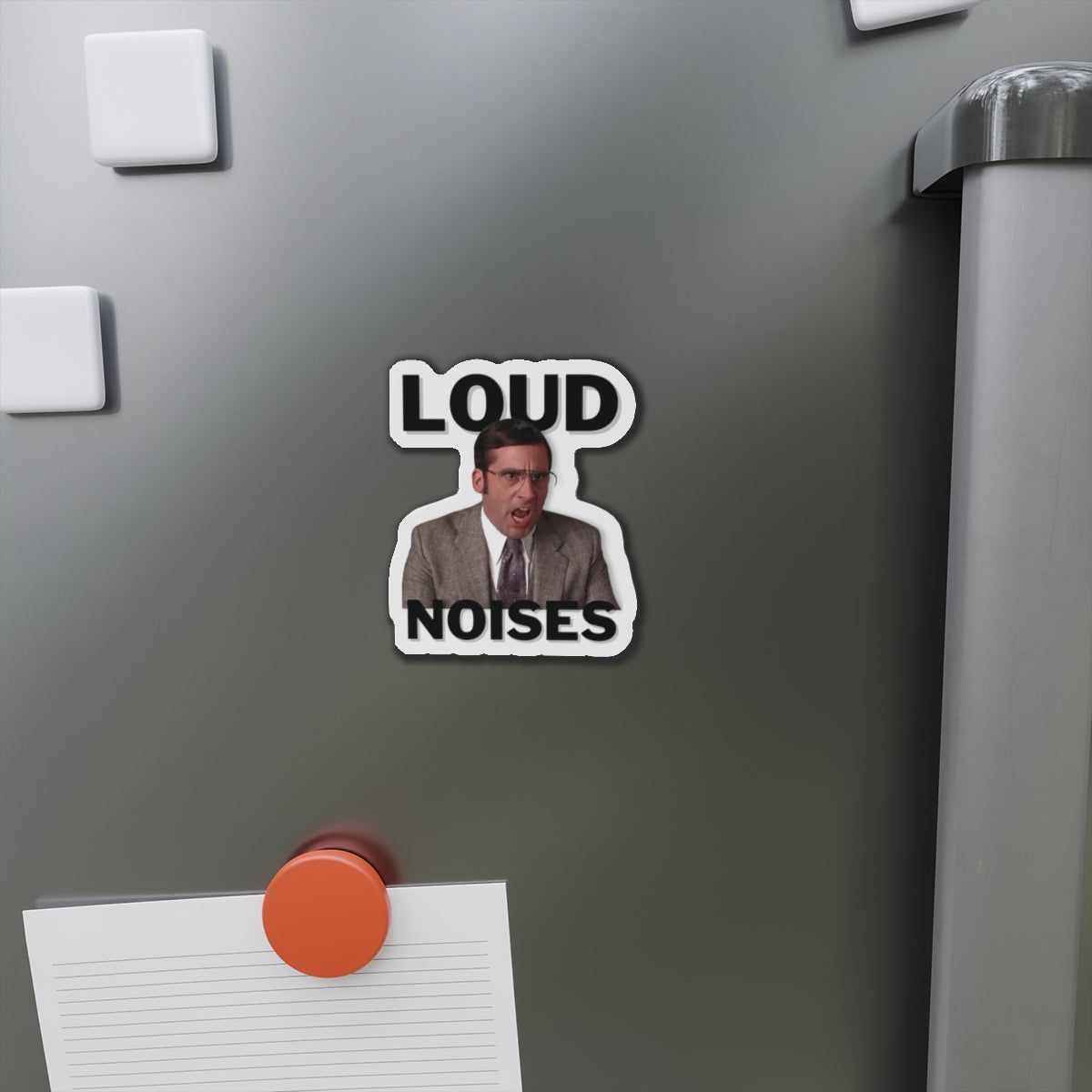 Loud Noises Die-Cut Magnets