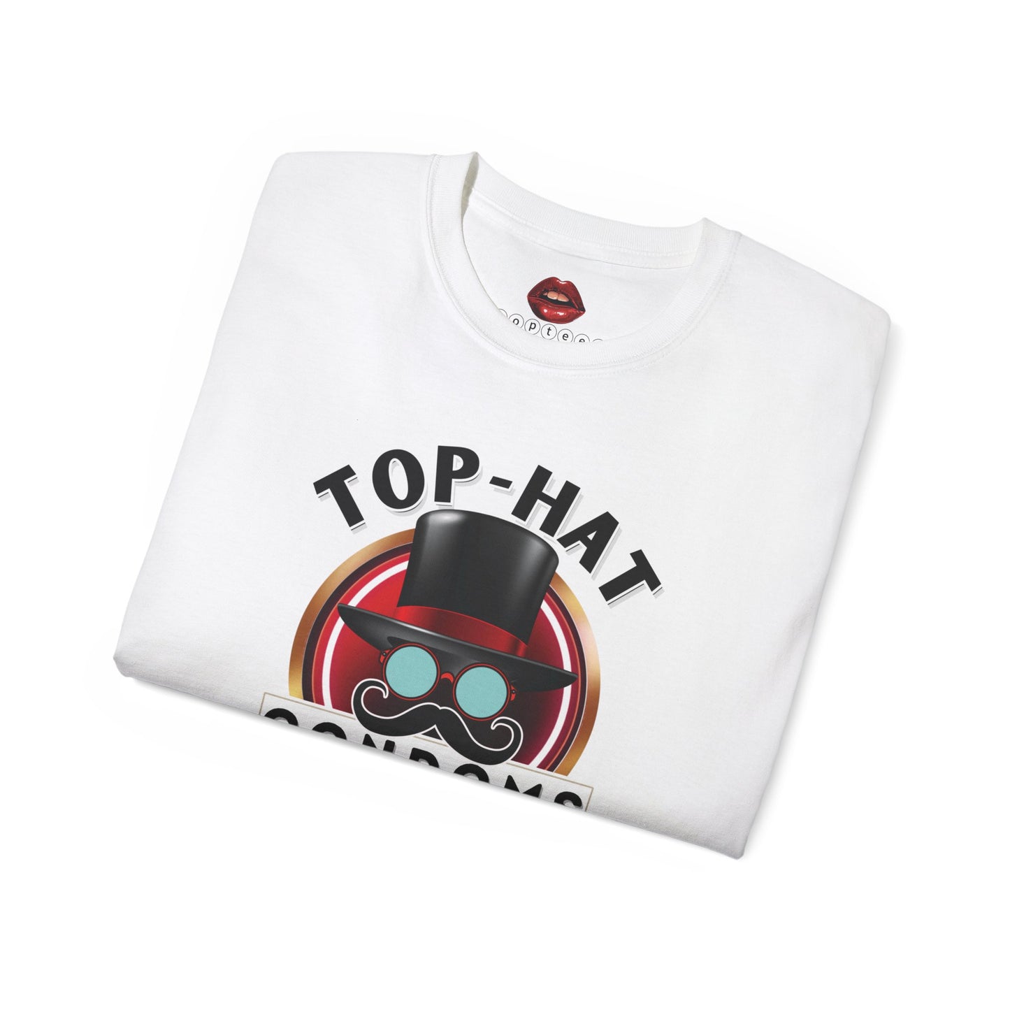 Top Hat Condoms Unisex Ultra Cotton Tee