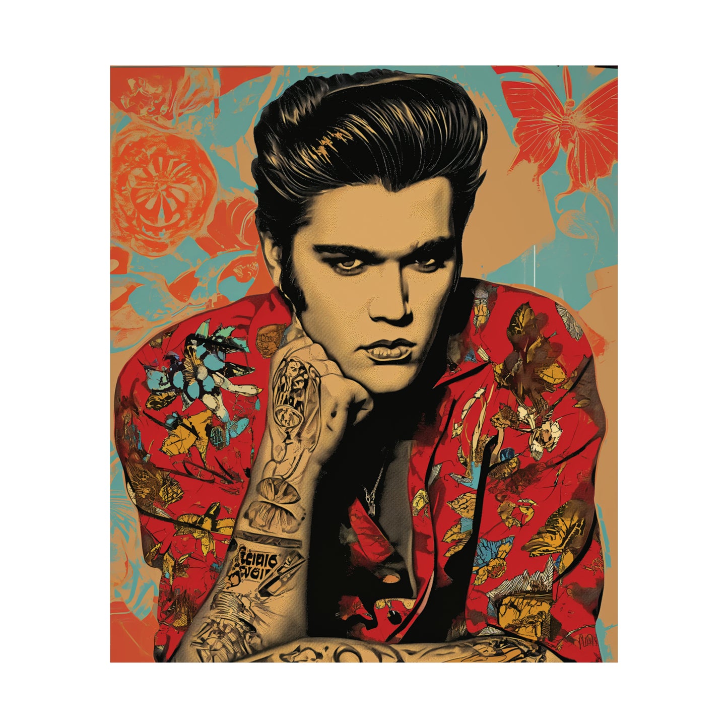 Elvis 2 Matte Vertical Posters