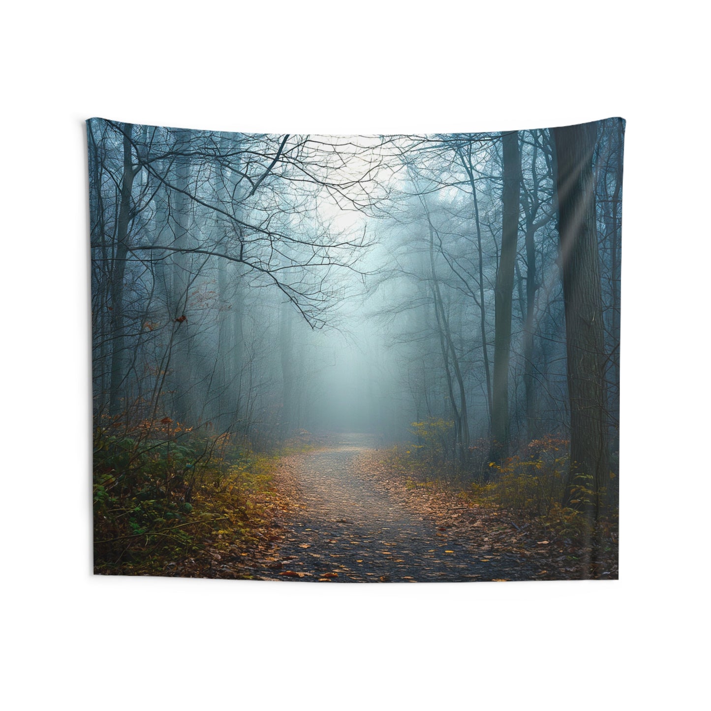 Misty Woods 1 Indoor Wall Tapestries