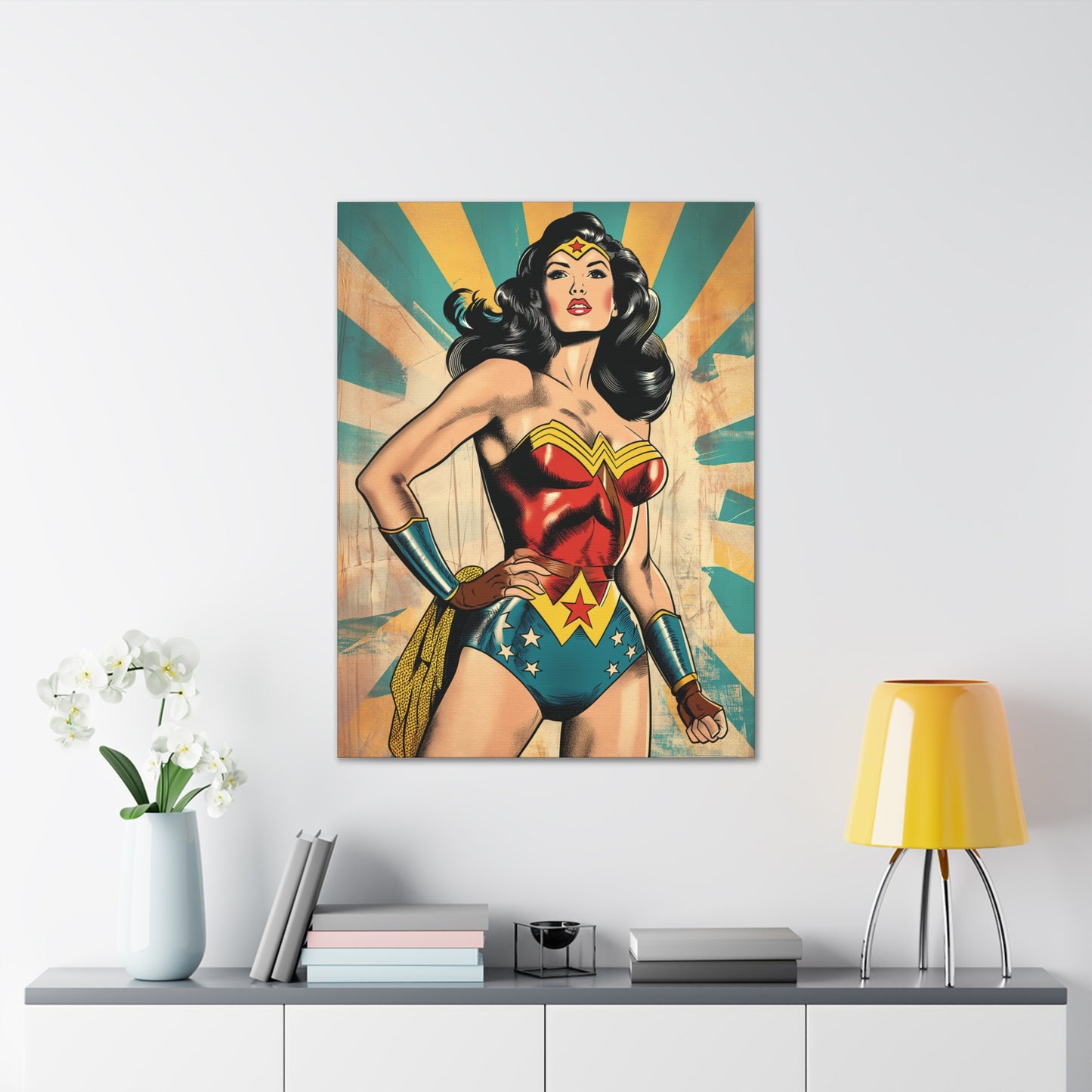 Wonder 1 Canvas Stretched, 0.75"