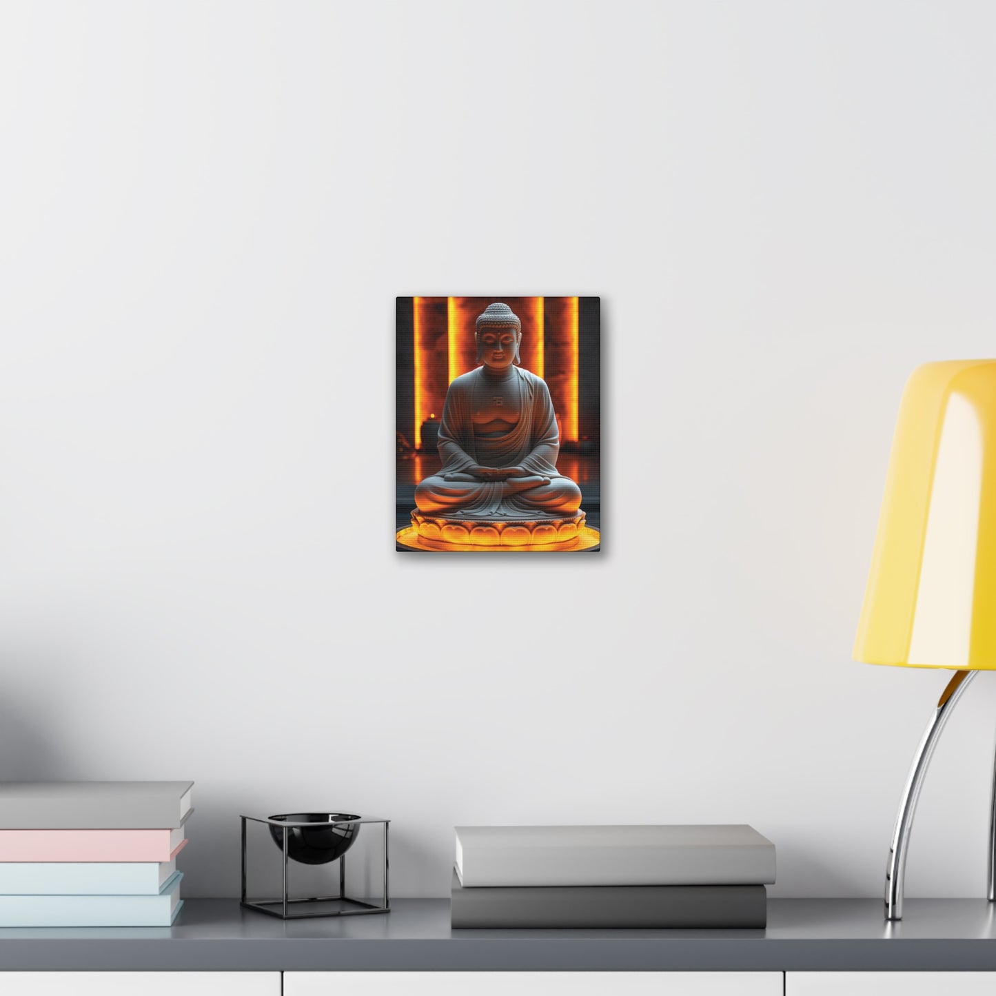 Buddha 19 Canvas Stretched, 0.75"