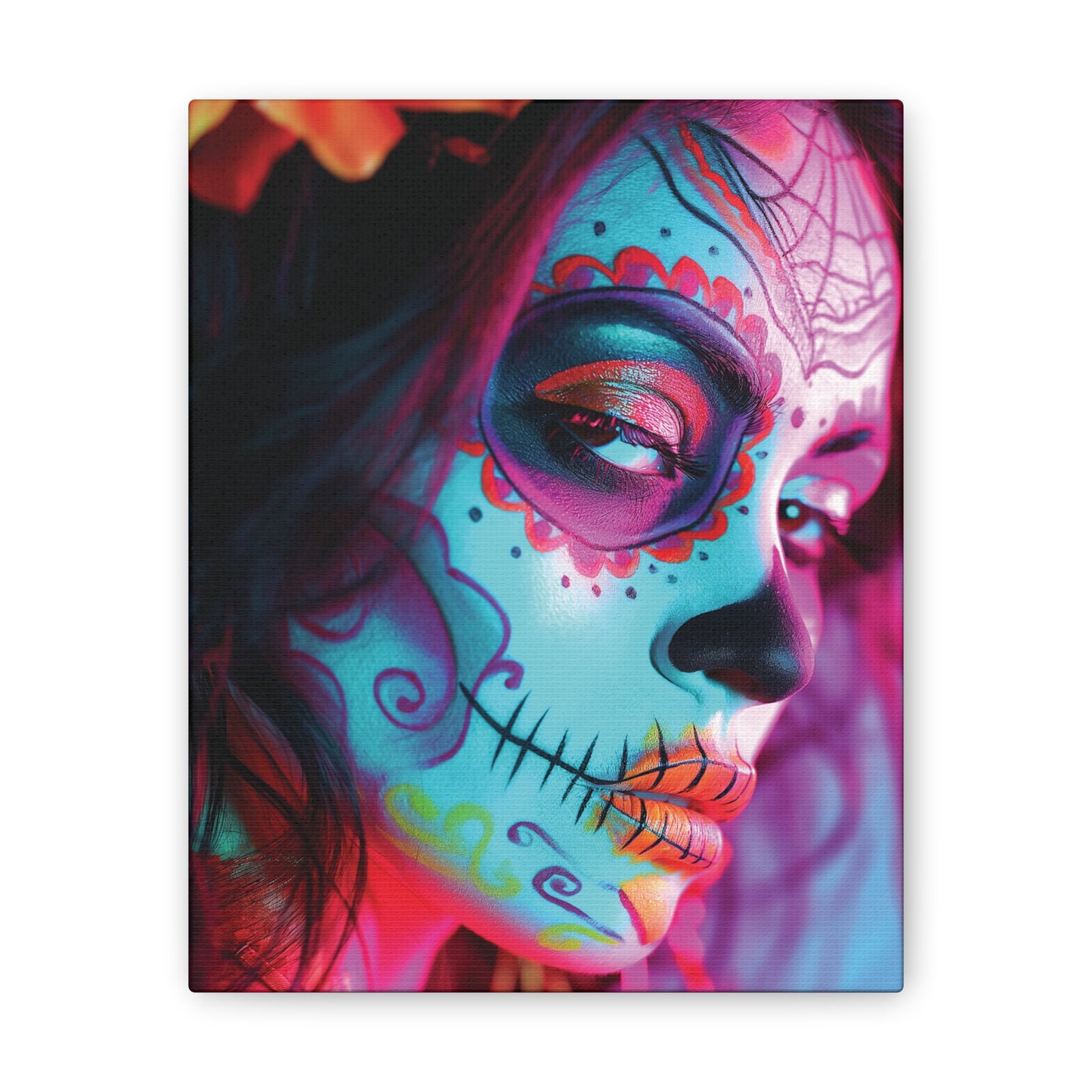 Day of the Dead 11 Canvas Stretched, 0.75"