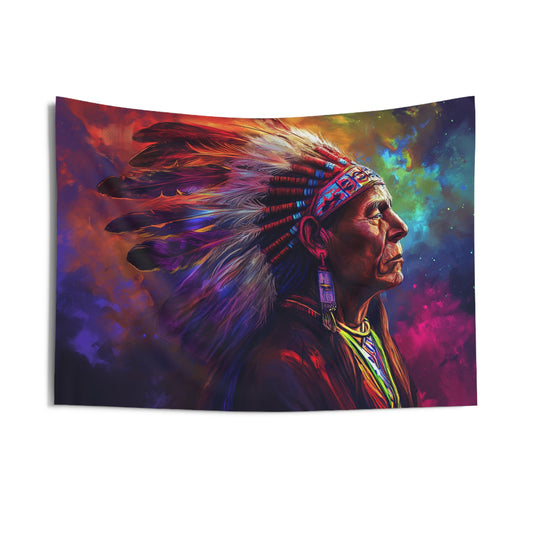 Chief 2 Indoor Wall Tapestries