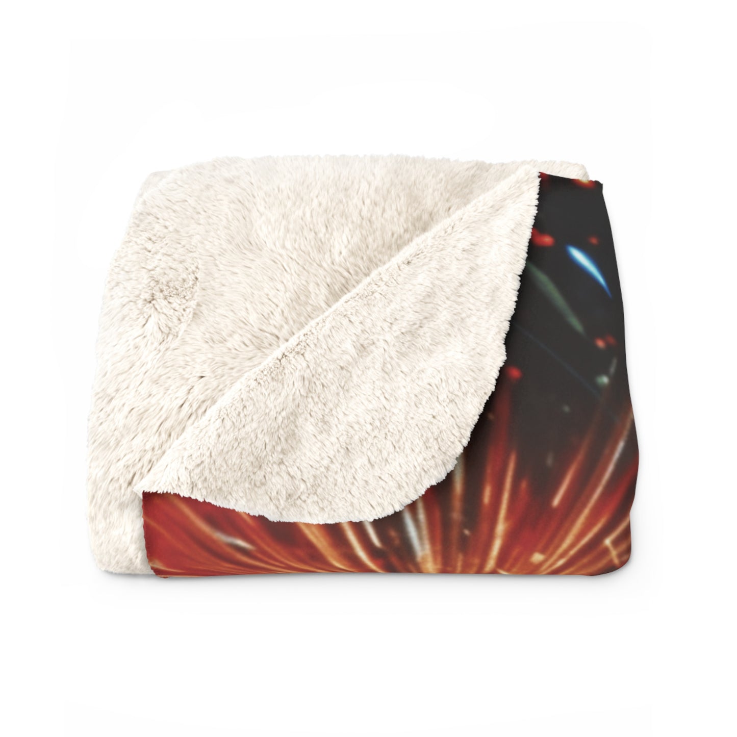 Asteroids Sherpa Fleece Blanket