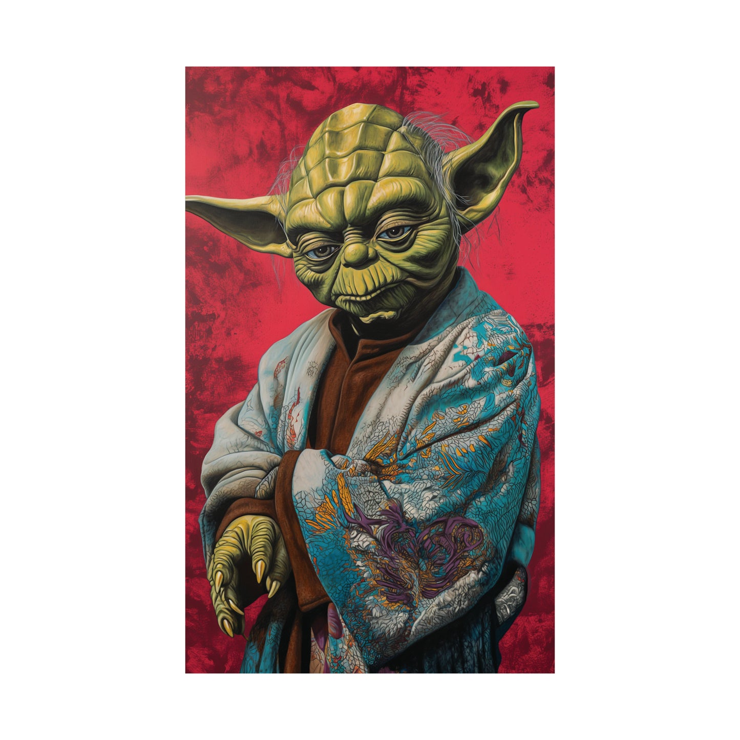 Yoda 2 Matte Vertical Posters