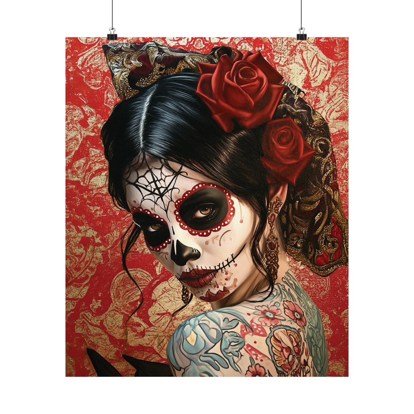 Day of the Dead 3 Matte Vertical Posters