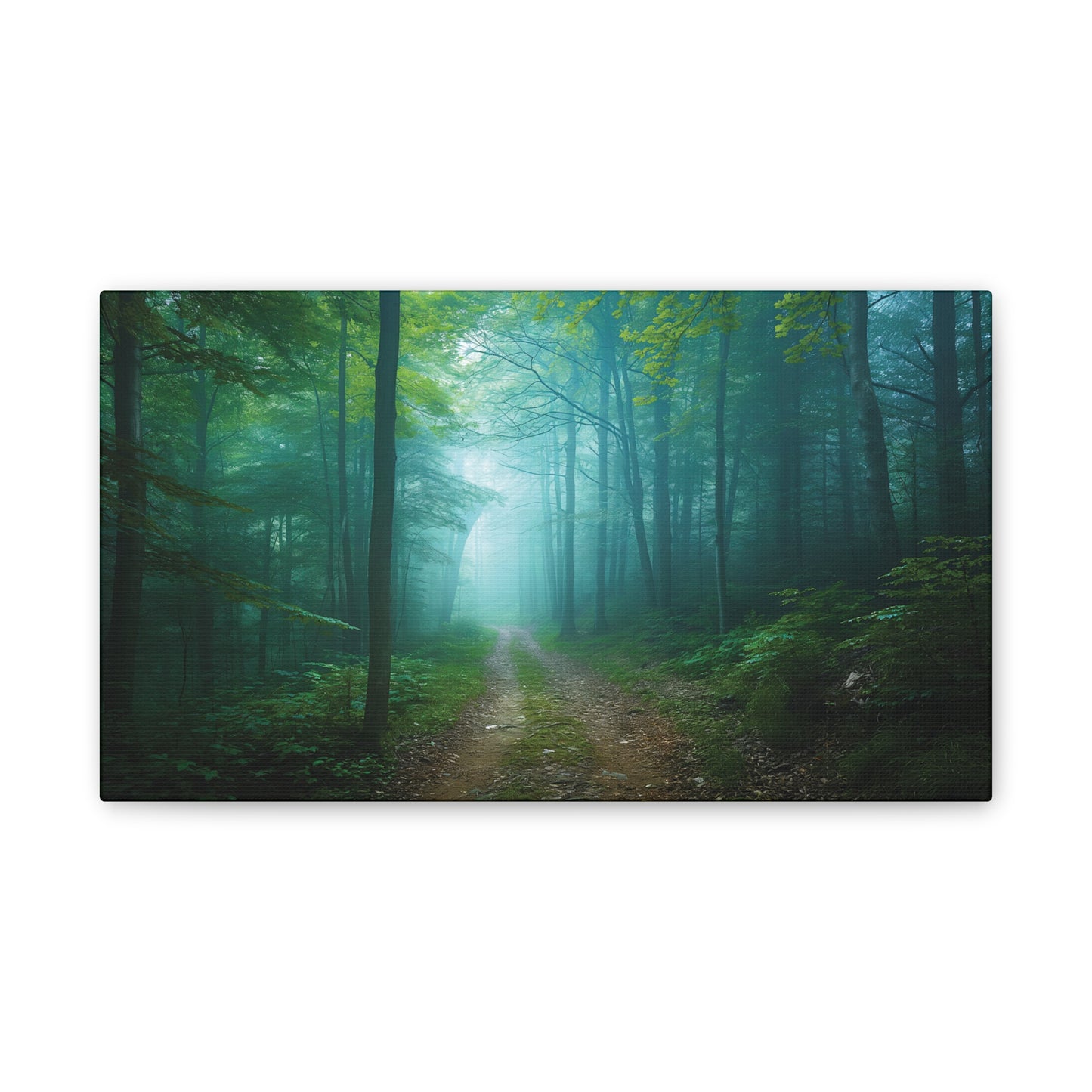 Misty Woods 4 Canvas Stretched, 0.75"