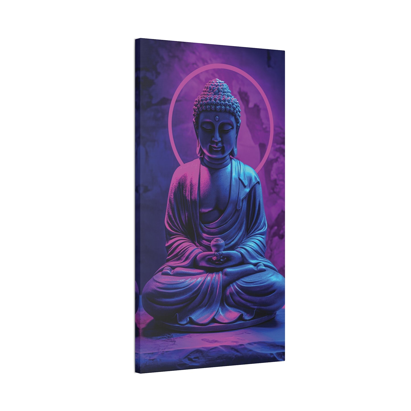 Buddha 20 Canvas Stretched, 0.75"