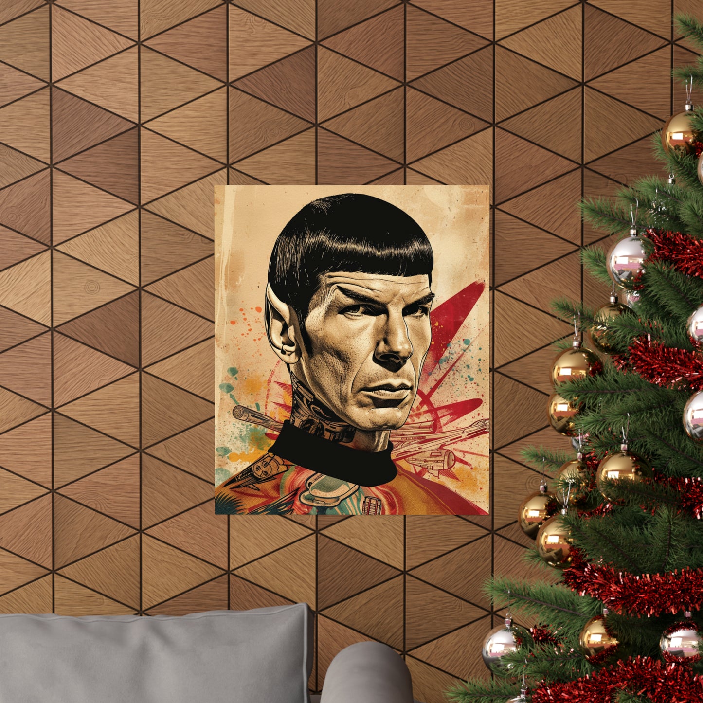 Spock 1 Matte Vertical Posters