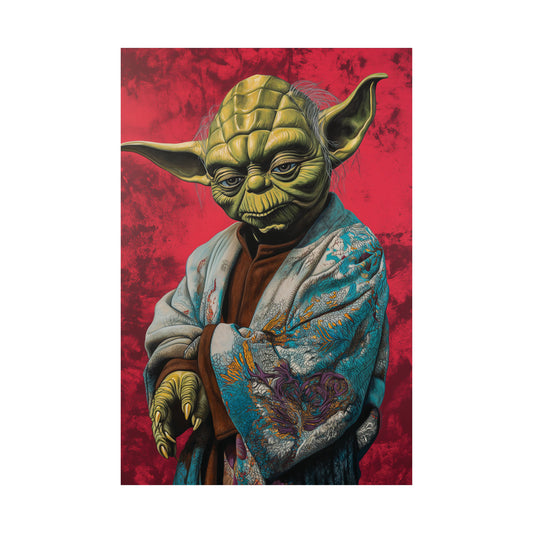 Yoda 2 Matte Vertical Posters