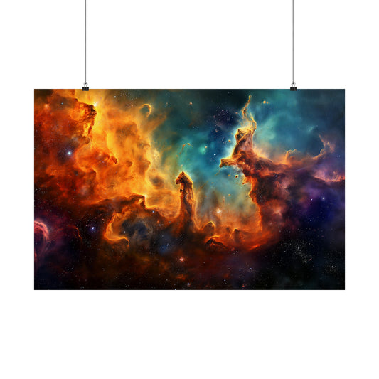 Nebula 1 Horizontal Posters