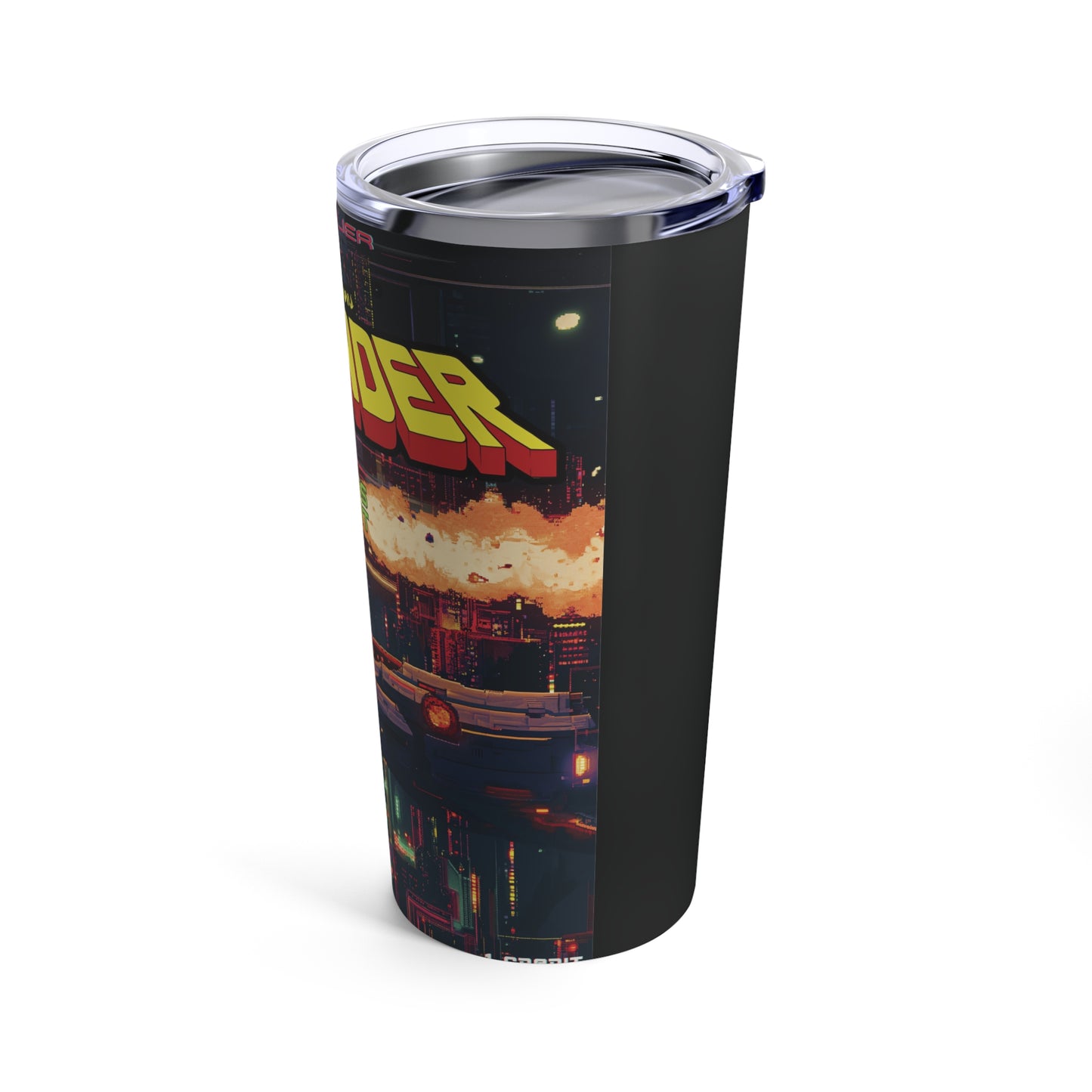 Defender! Black  It Tumbler 20oz