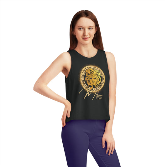 Italia 2 Women's Dancer Cropped Tank Top