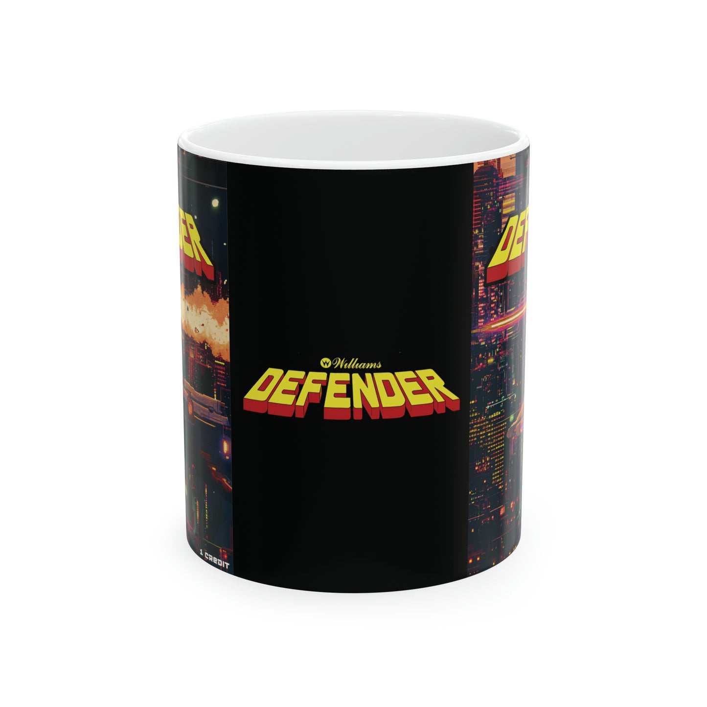 Defender Cup Ceramic Mug 11oz