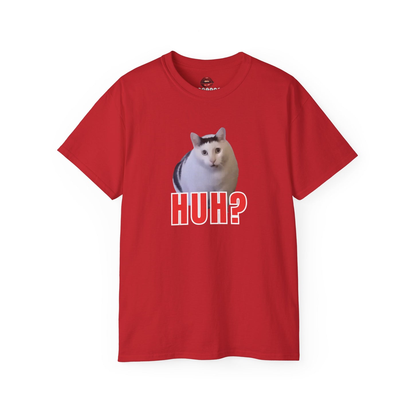 Huh? Cat Unisex Ultra Cotton Tee