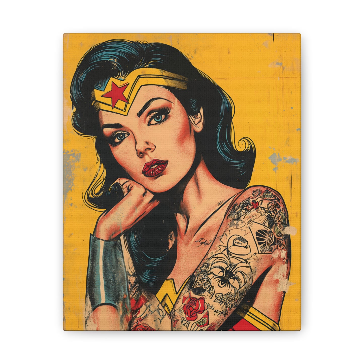 Wonder 1 Canvas Stretched, 0.75"