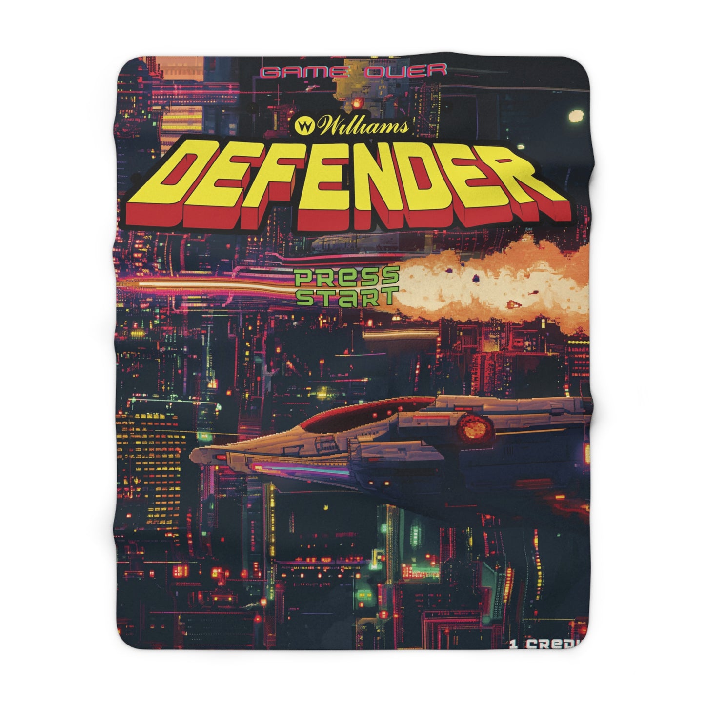 Defender Sherpa Fleece Blanket