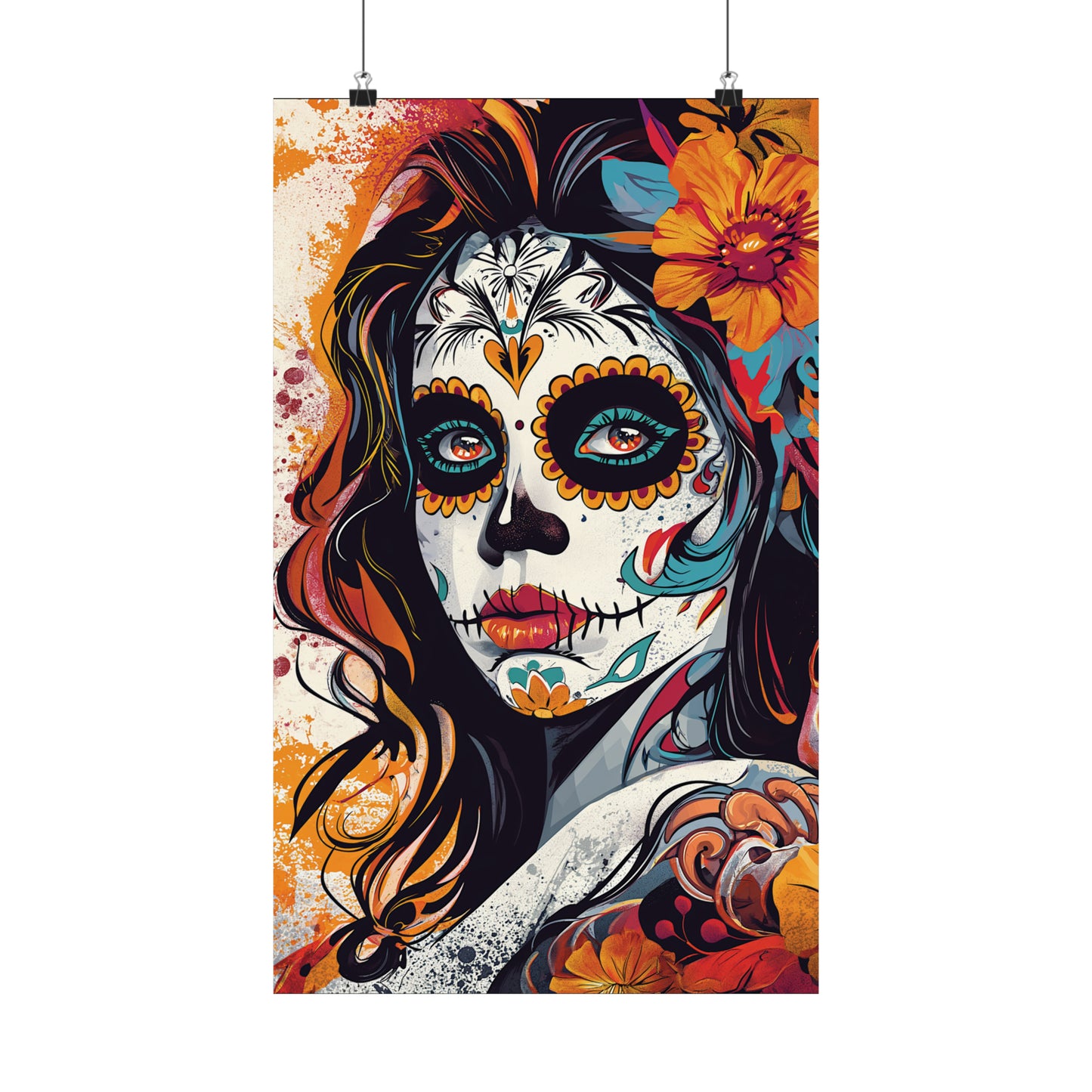 Day of the Dead 8 Matte Vertical Posters