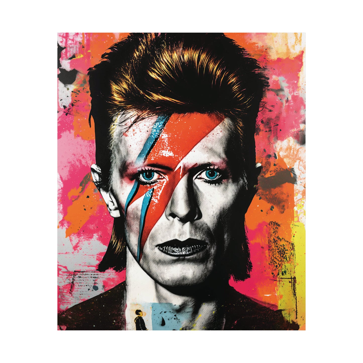 Bowie 2 Matte Vertical Posters