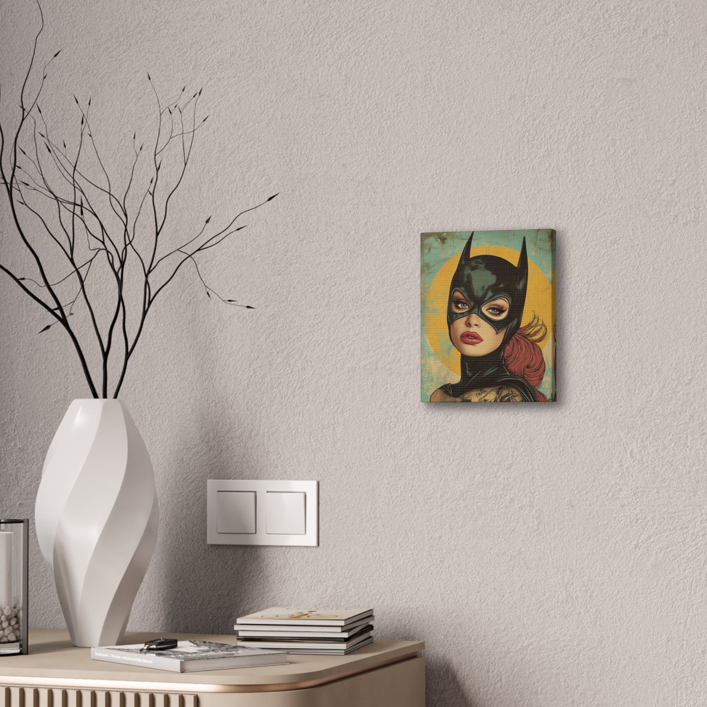 Batgirl 2 Canvas Stretched, 0.75"