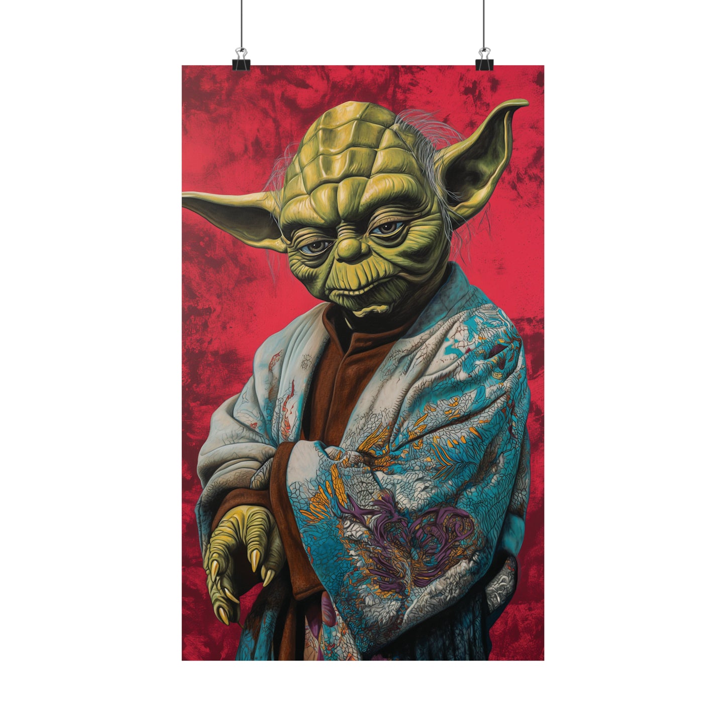 Yoda 2 Matte Vertical Posters