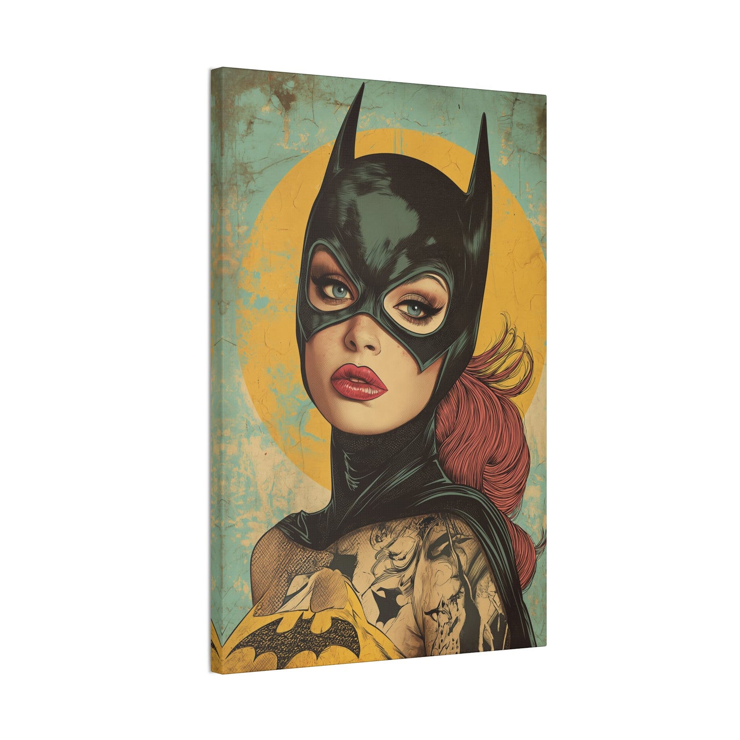 Batgirl 2 Canvas Stretched, 0.75"