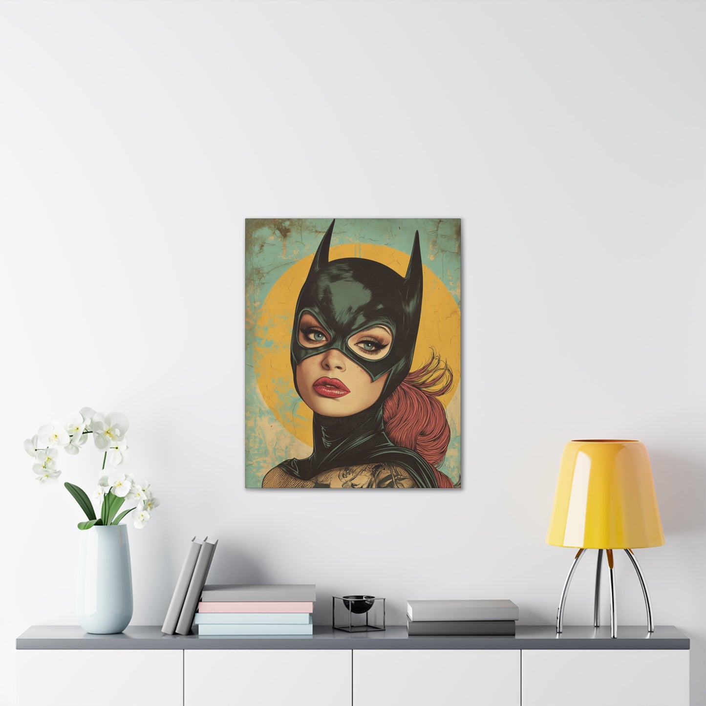 Batgirl 2 Canvas Stretched, 0.75"