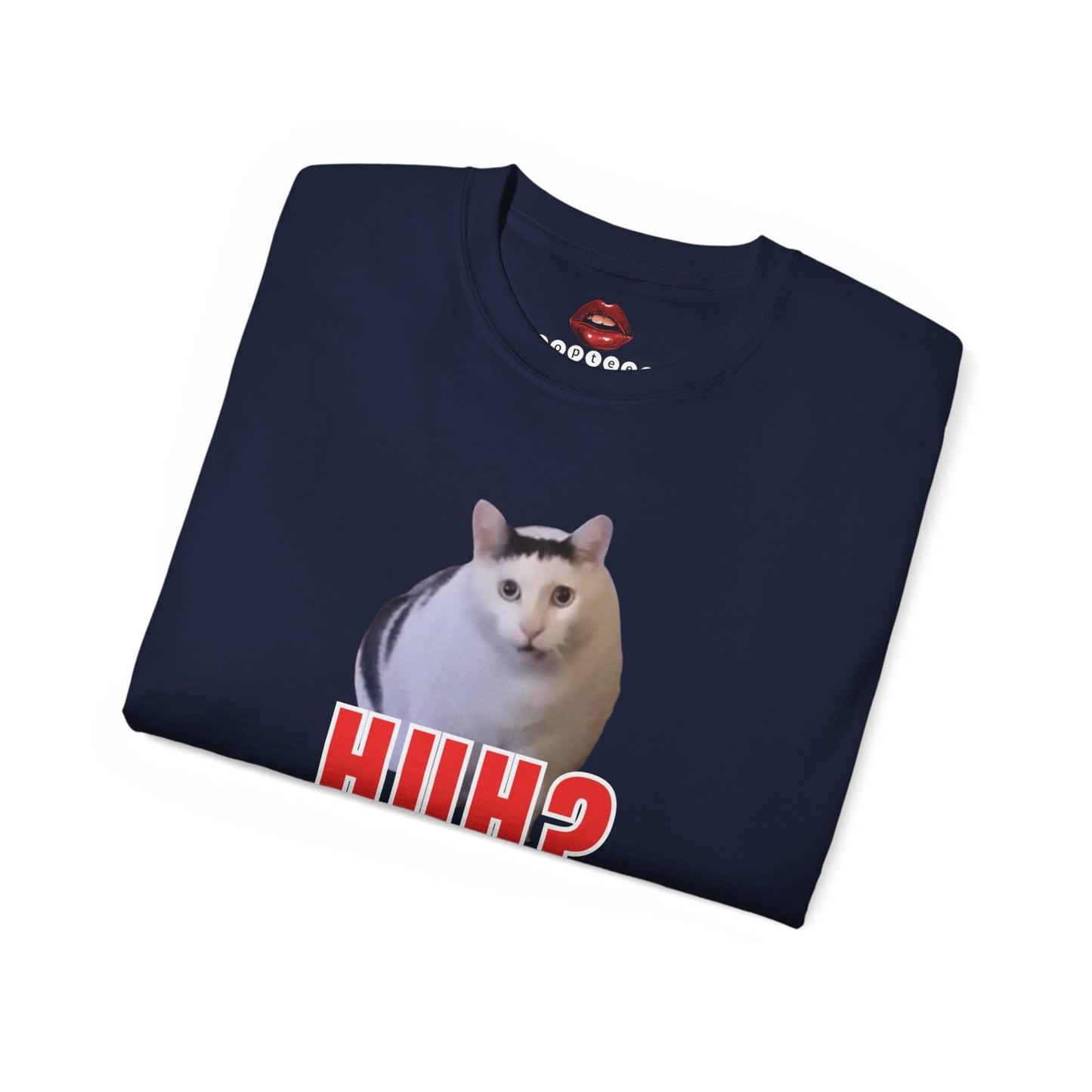 Huh? Cat Unisex Ultra Cotton Tee