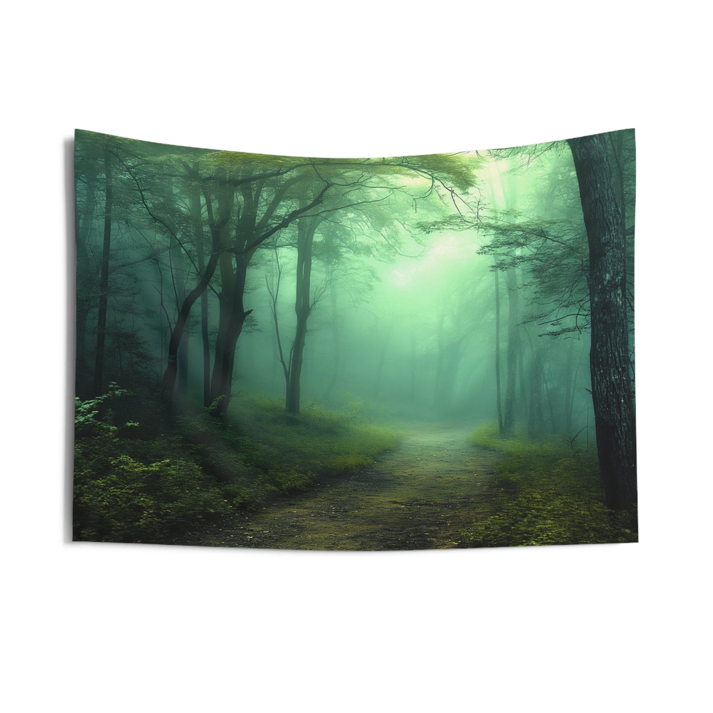 Misty Woods 2 Indoor Wall Tapestries