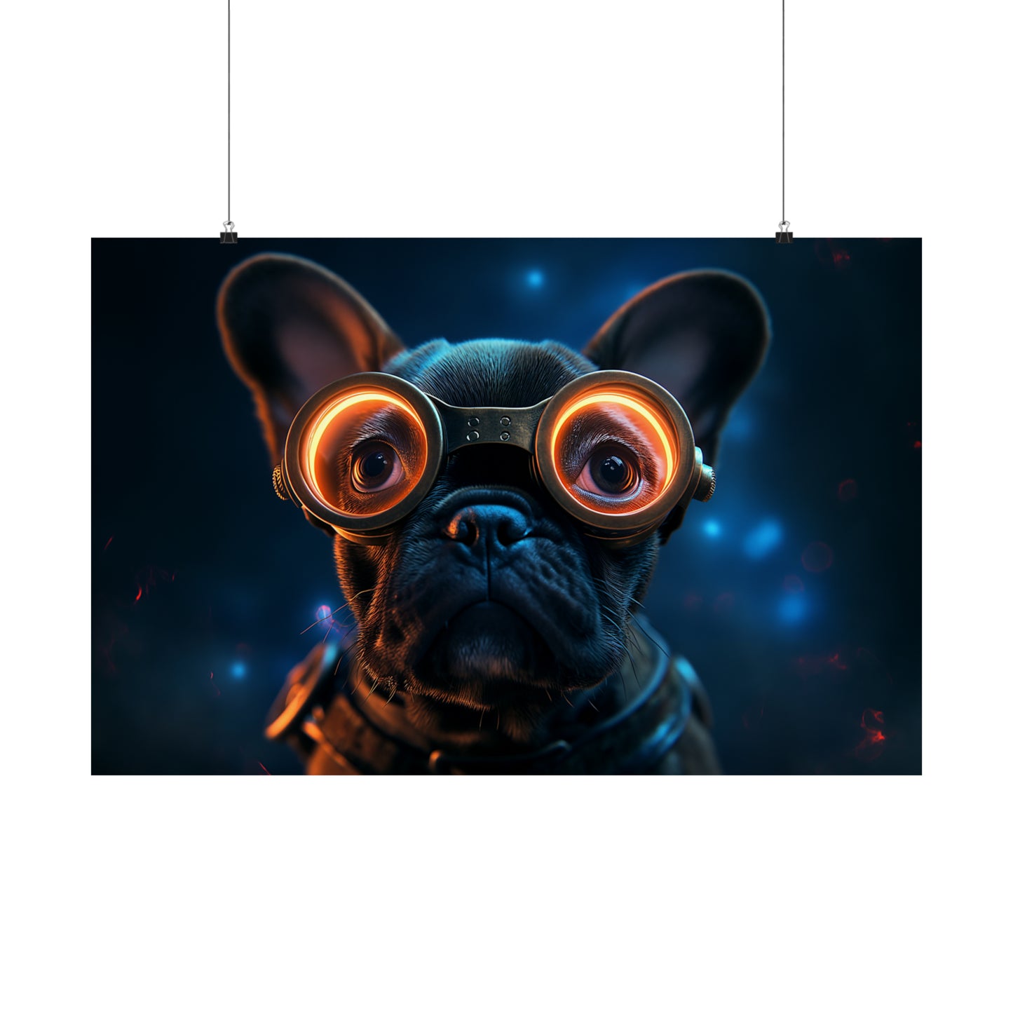 Super Frenchie Horizontal Posters