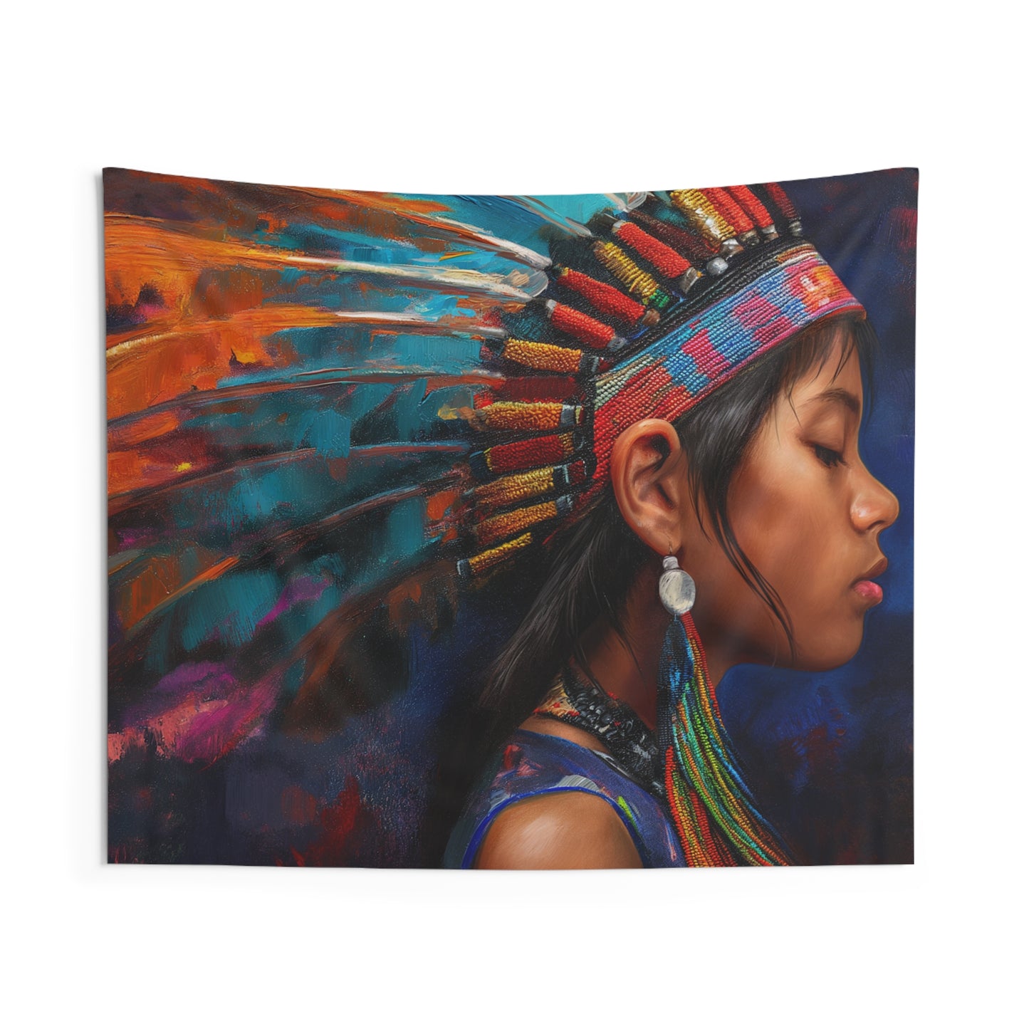 Chief 3 Indoor Wall Tapestries