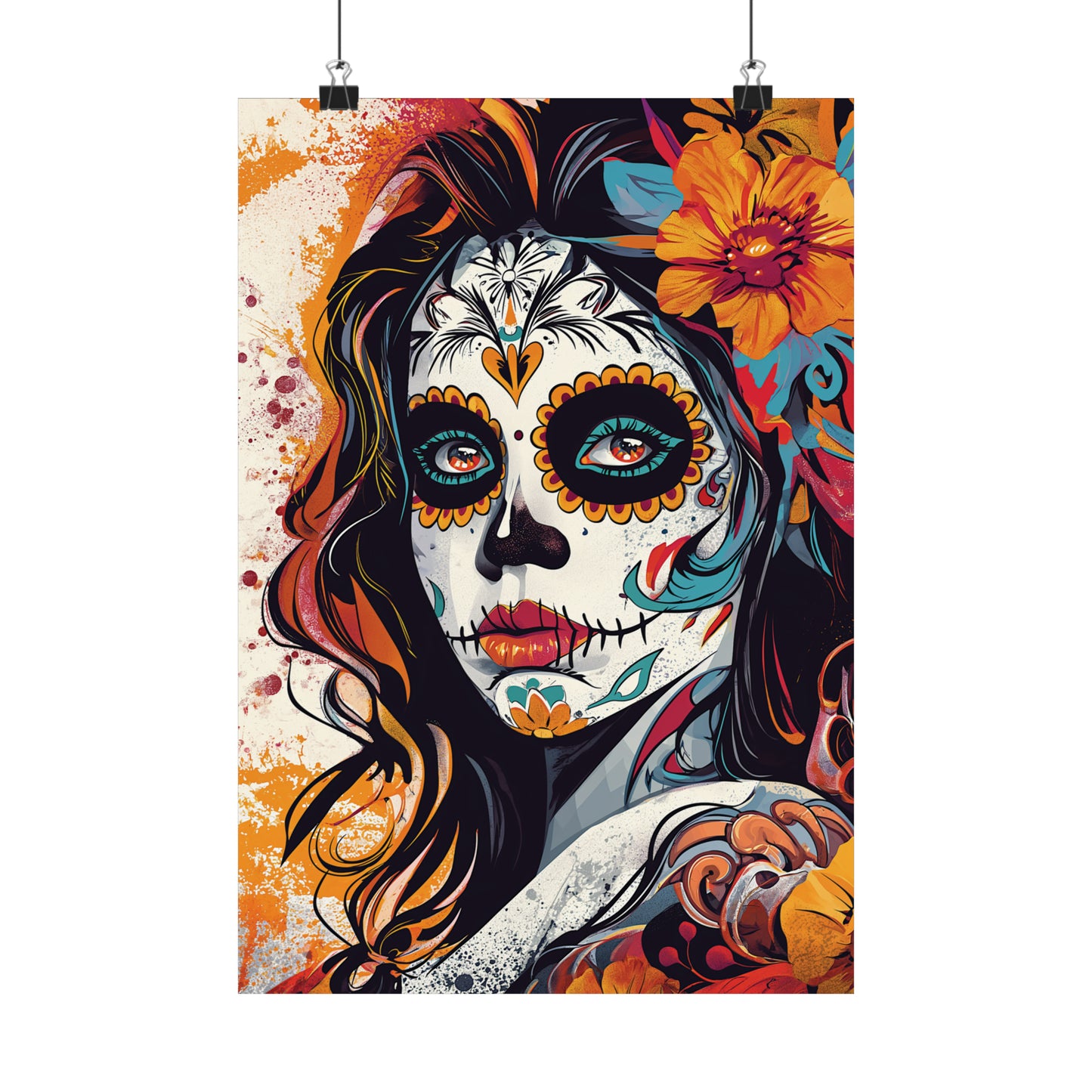 Day of the Dead 8 Matte Vertical Posters