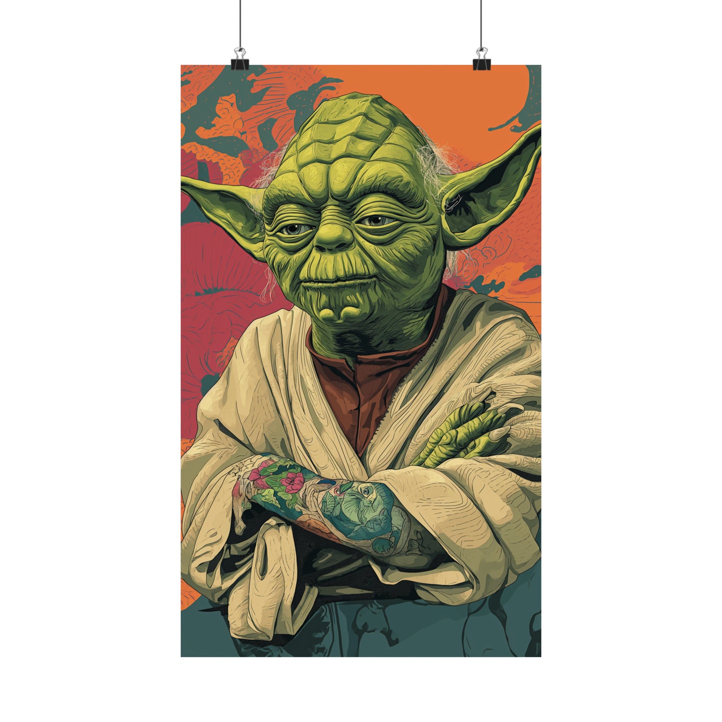 Yoda 1 Matte Vertical Posters