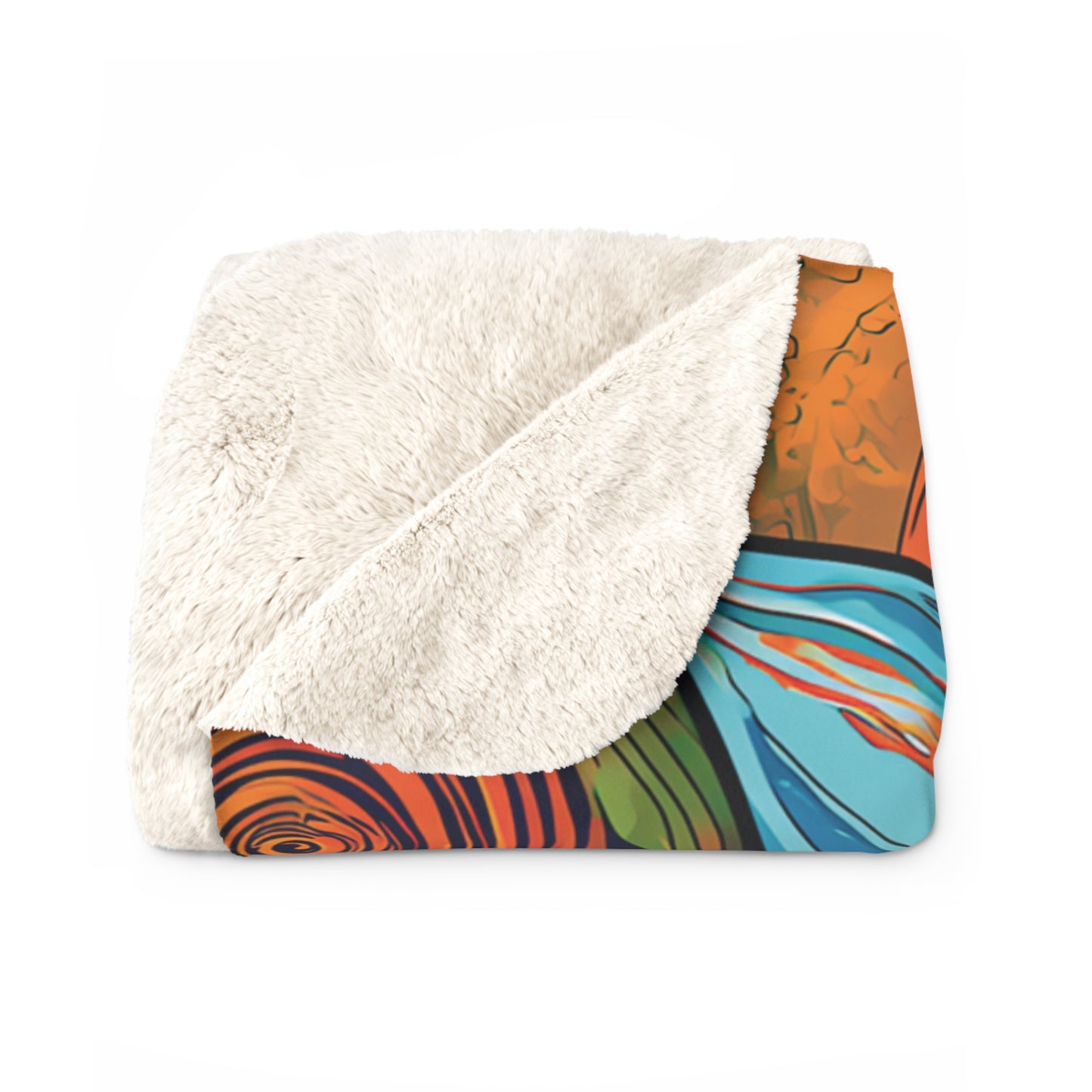 Rick 1 Sherpa Fleece Blanket