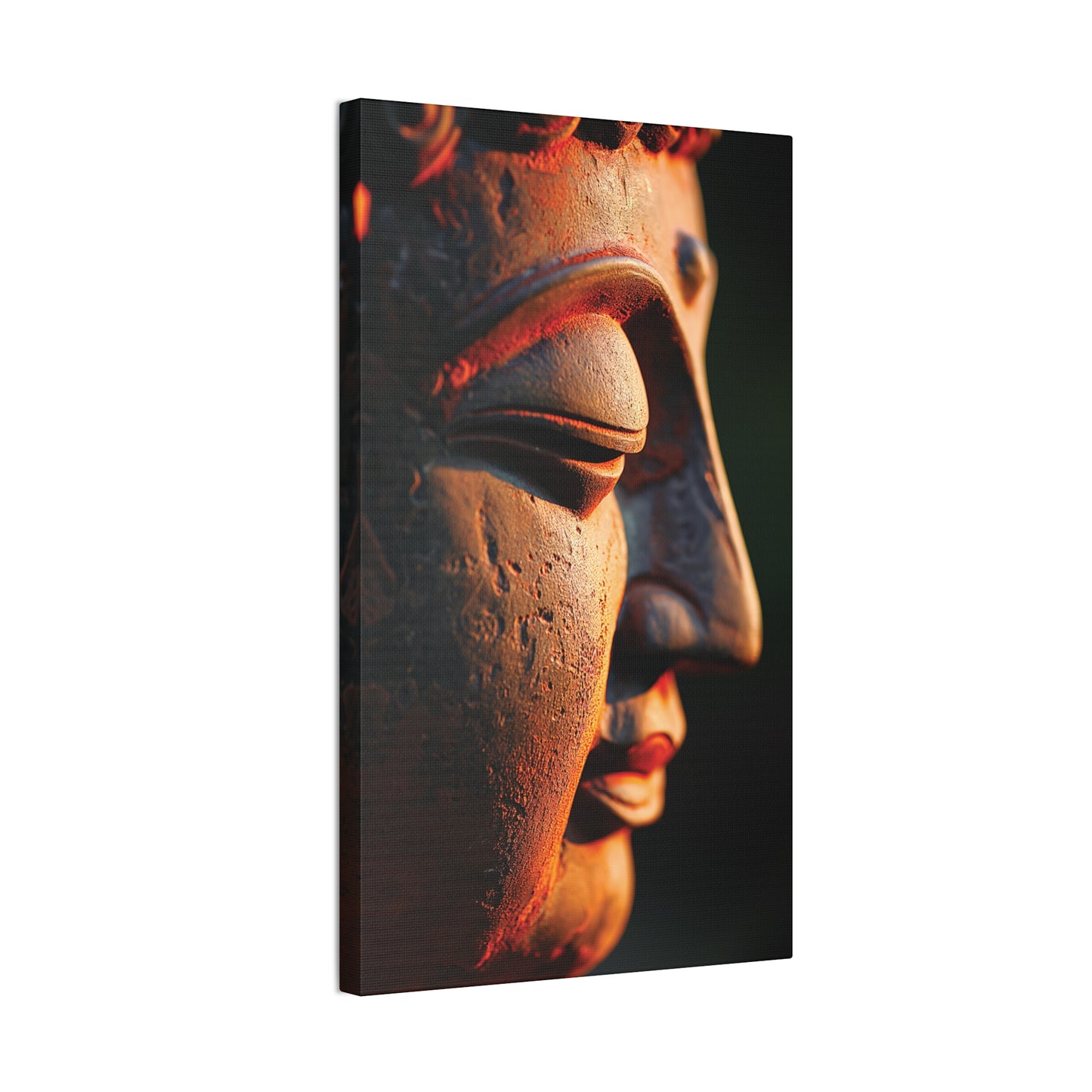 Buddha 23 Canvas Stretched, 0.75"