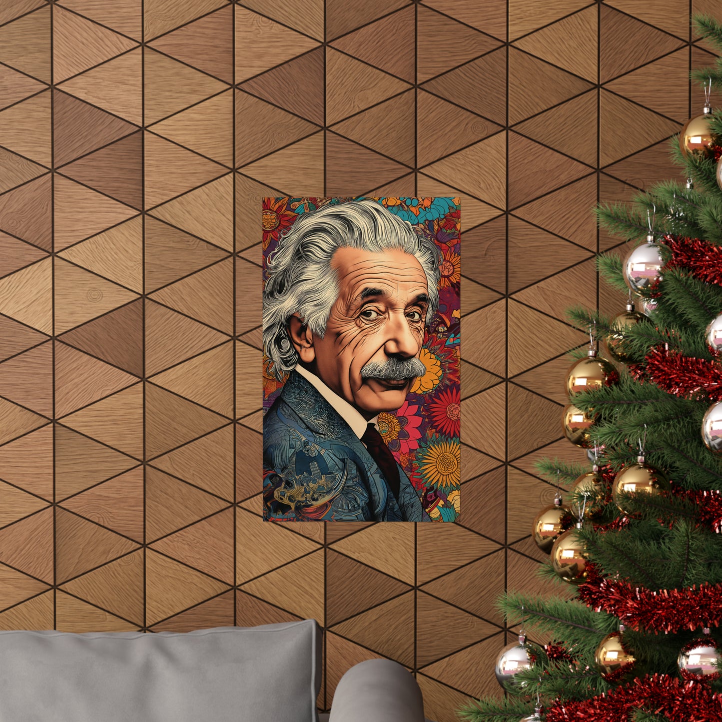 Einstein 1 Matte Vertical Posters