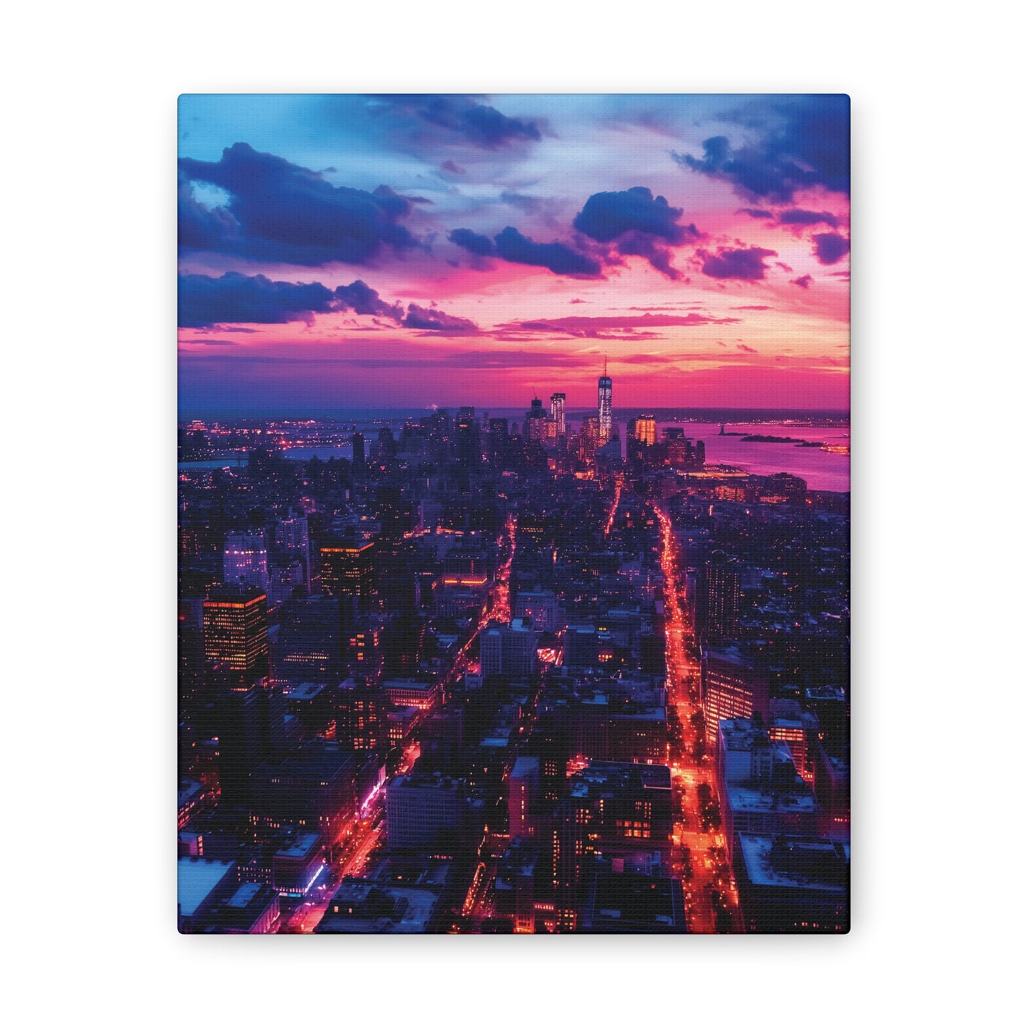 New York 1 Canvas Stretched, 0.75"