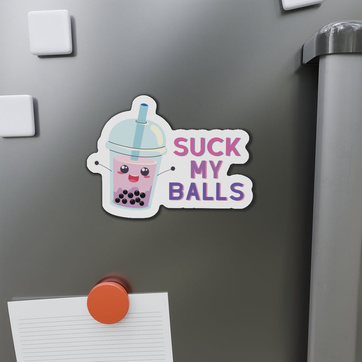 Ball Suck Die-Cut Magnets