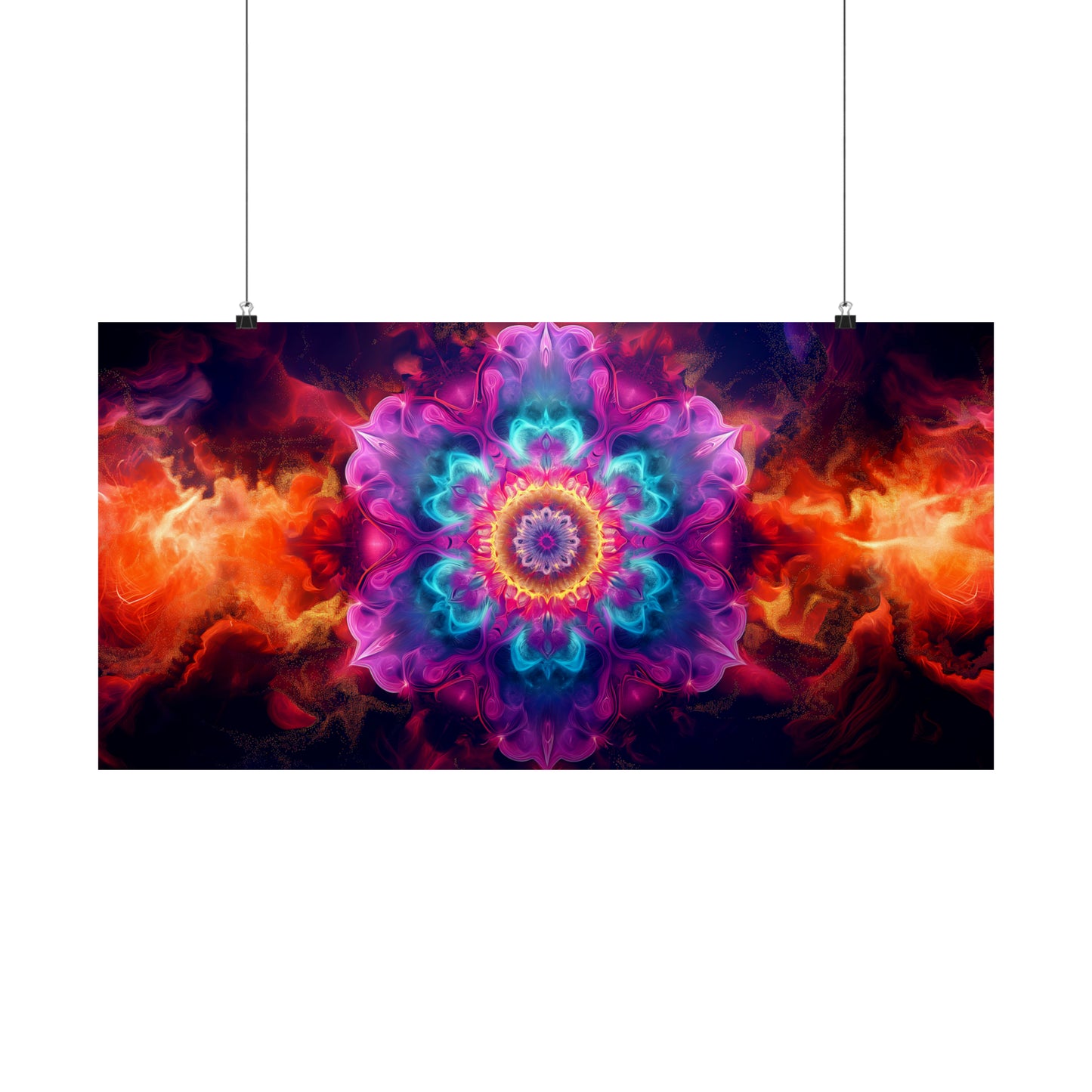 Mandala 1 Horizontal Posters