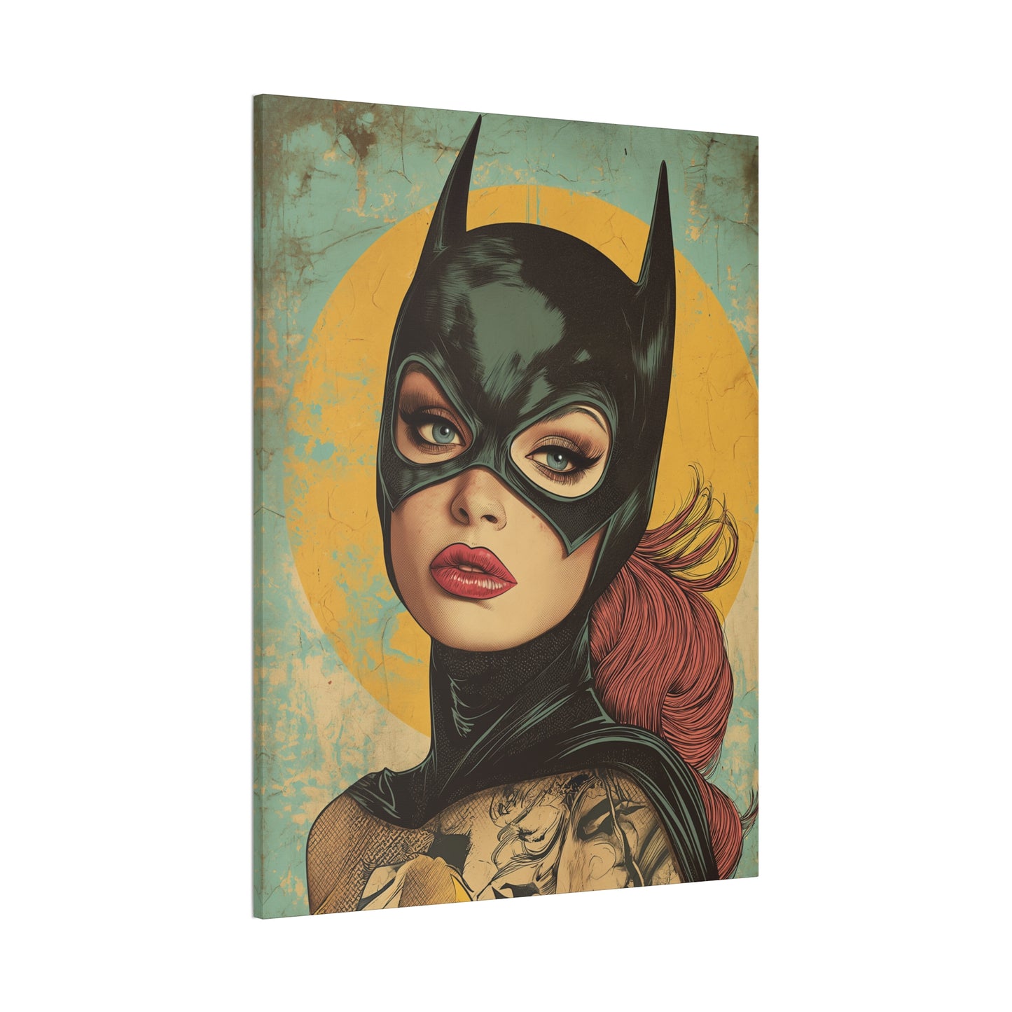 Batgirl 2 Canvas Stretched, 0.75"