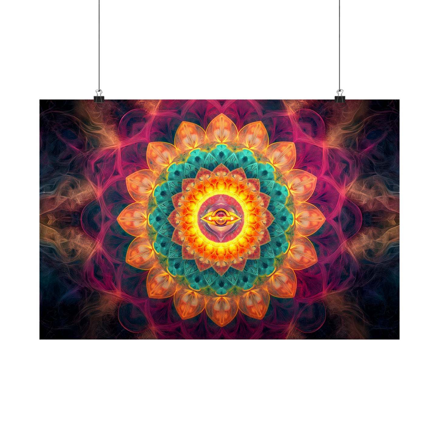 Mandala 16 Horizontal Posters