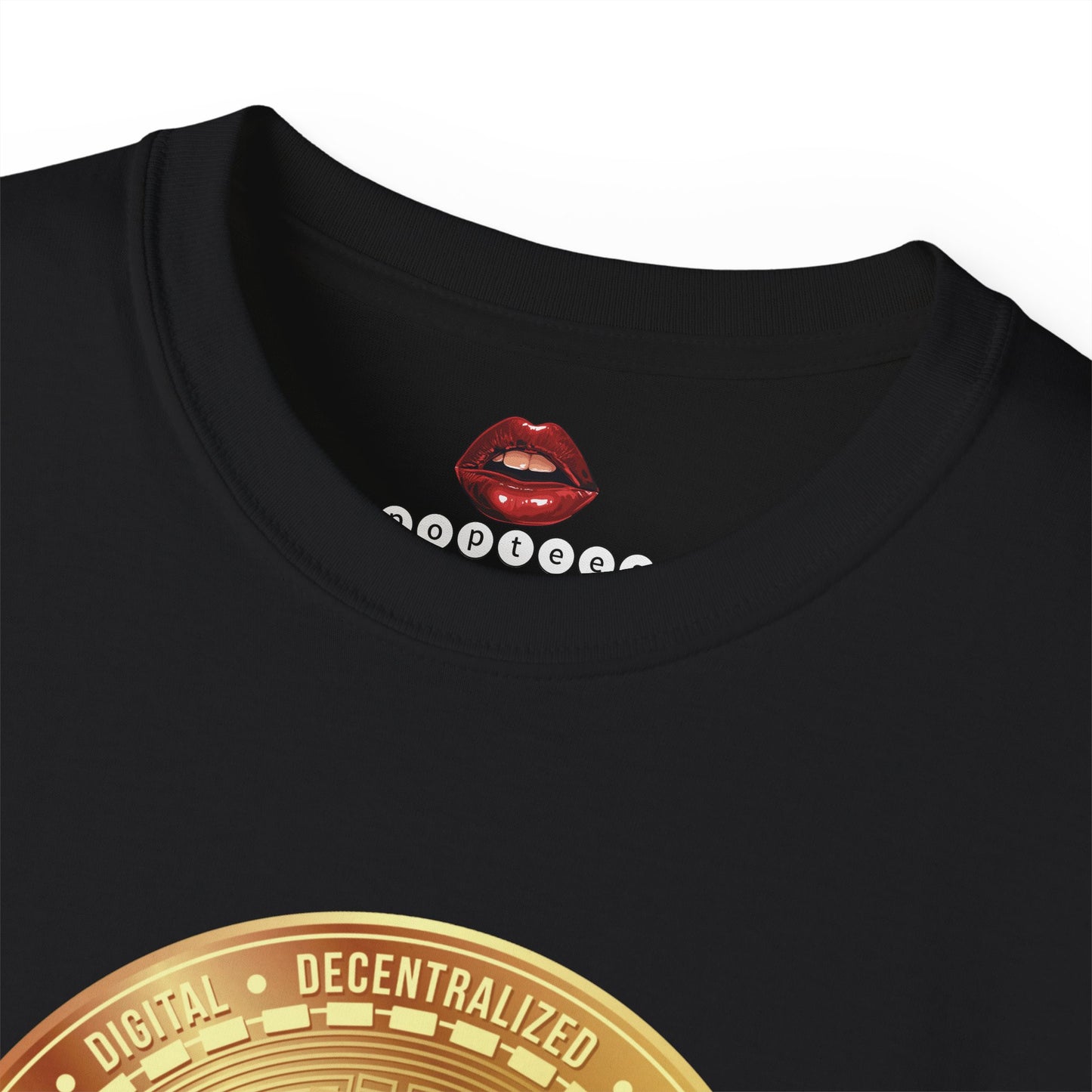 Bitcoin Coin Unisex Ultra Cotton Tee